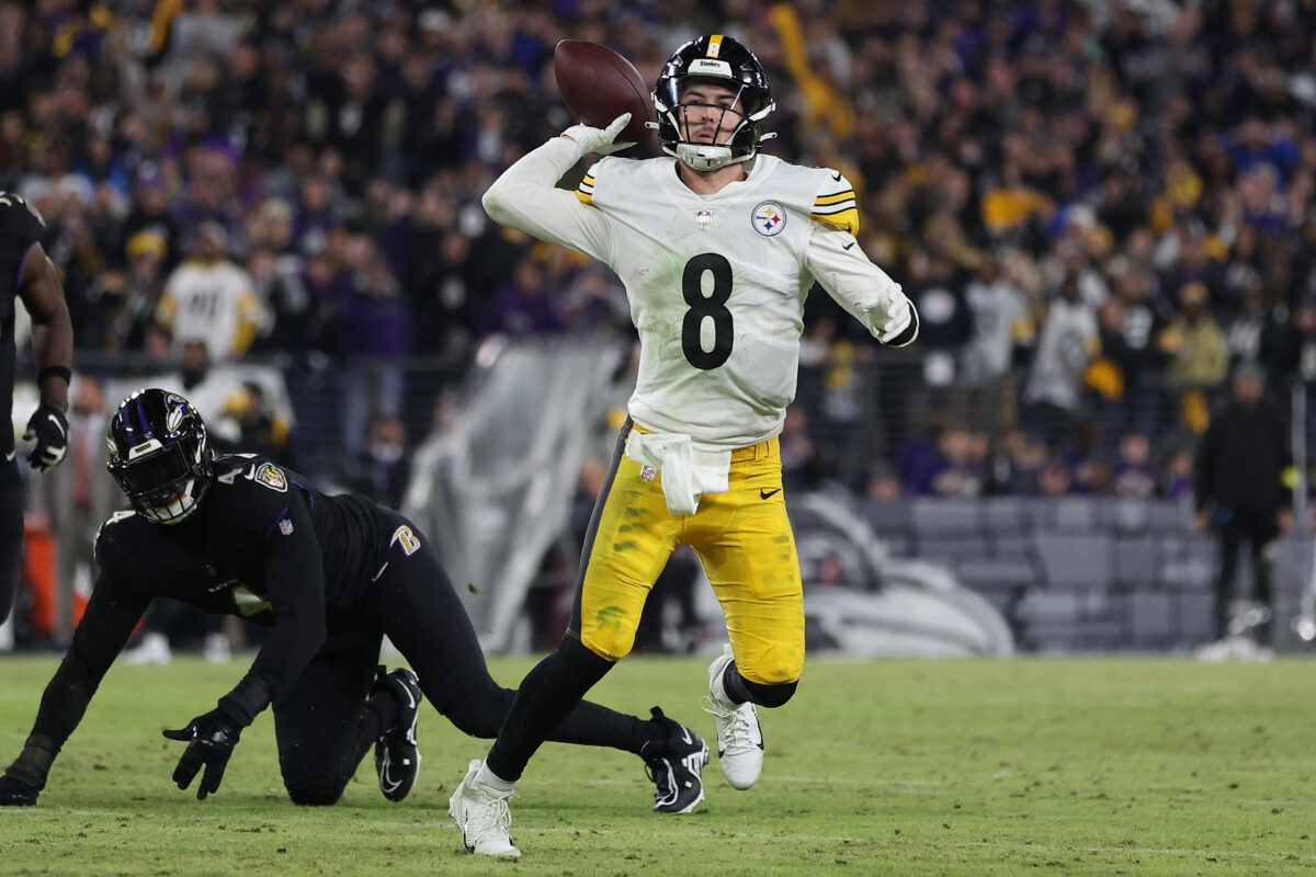 Kenny Pickett comes up clutch again in Steelers win over Ravens