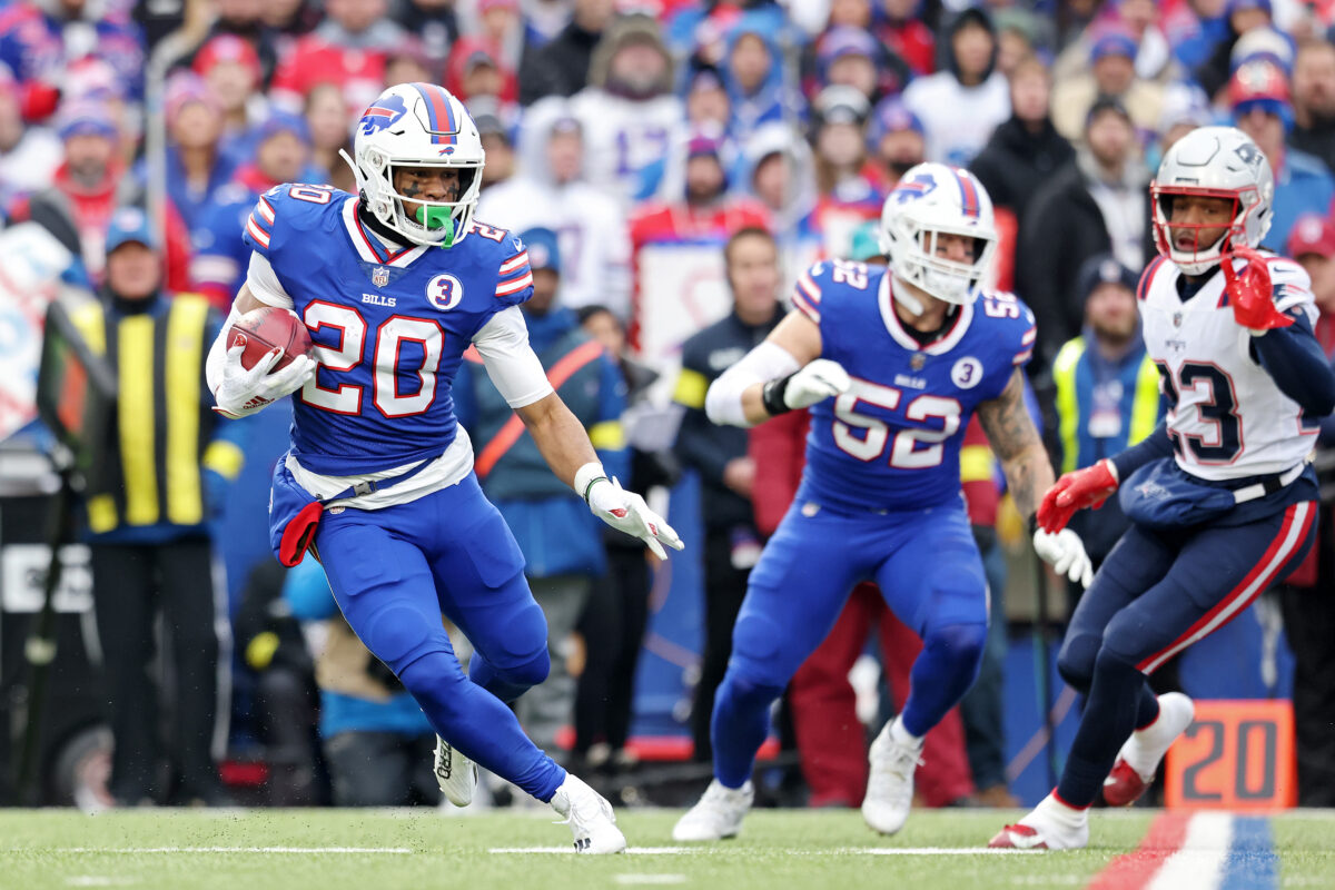 Bills’ Nyheim Hines: ‘Felt like Damar Hamlin was out there with us’