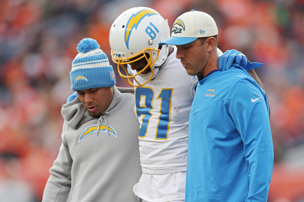 Chargers WR Mike Williams’ injury revealed