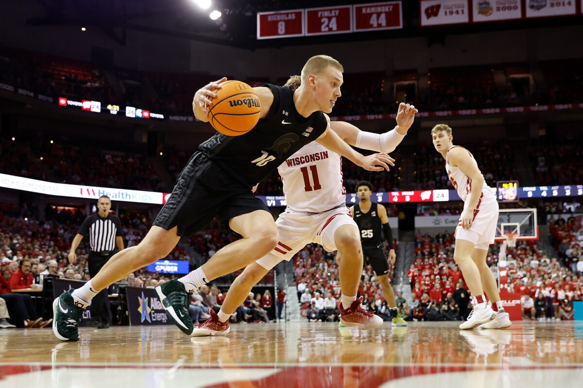 WATCH: Highlights from MSU basketball’s thrilling road victory over Wisconsin