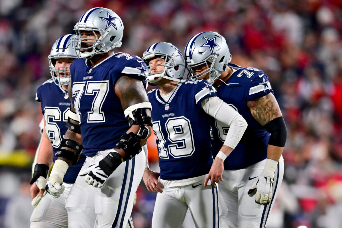 ‘We need Brett’: Cowboys say they will stand by kicker despite horrific night