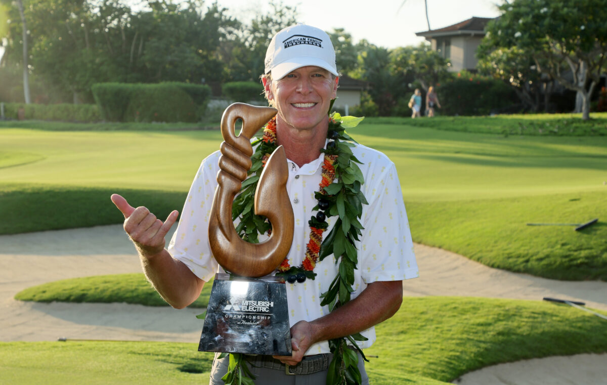 Steve Stricker wins 12th PGA Tour Champions title, plans for full schedule in 2023