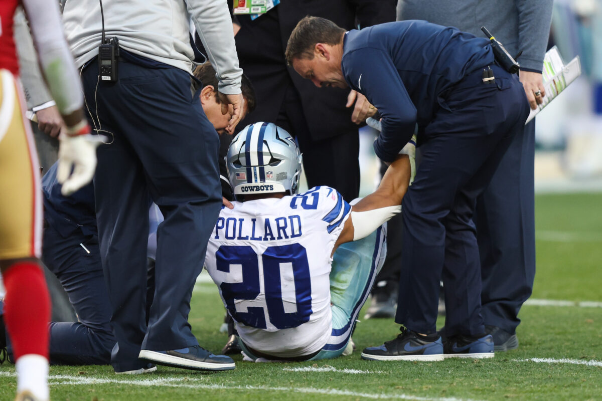 Tony Pollard Rule? NFL to consider rule change after RB injury