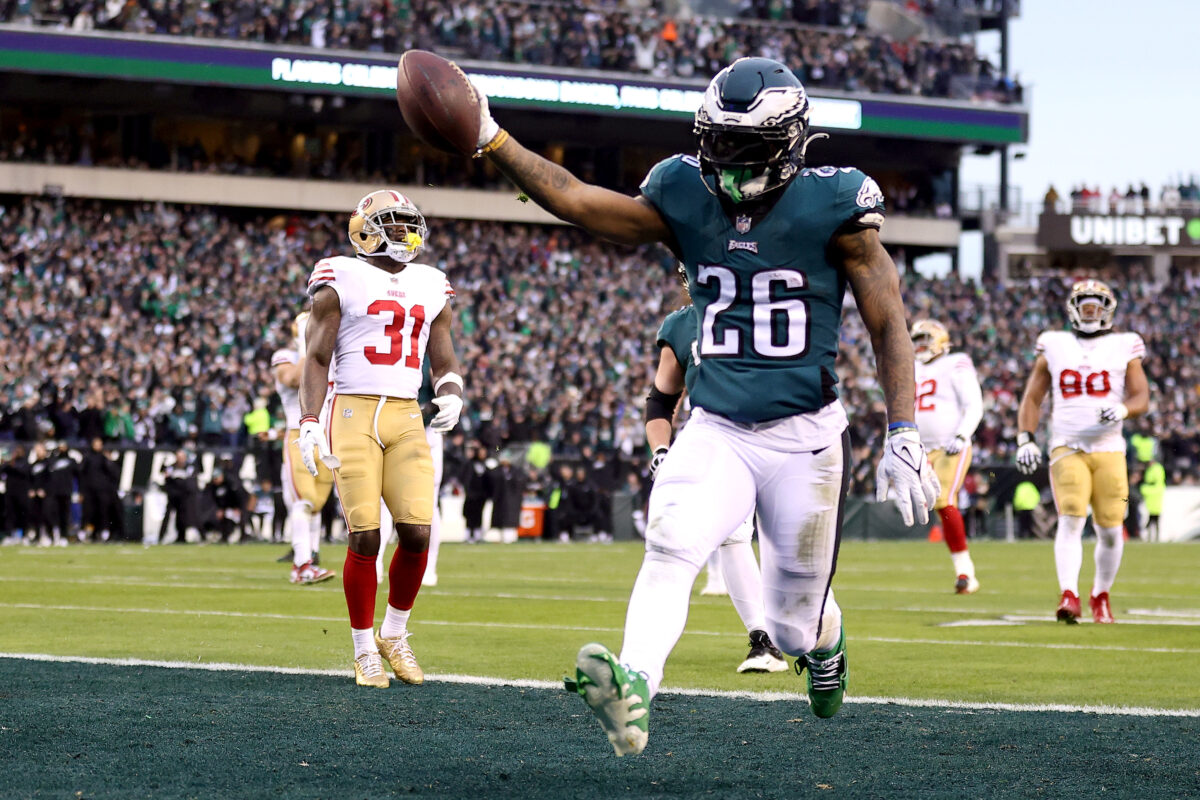 Miles Sanders helps Eagles advance to Super Bowl