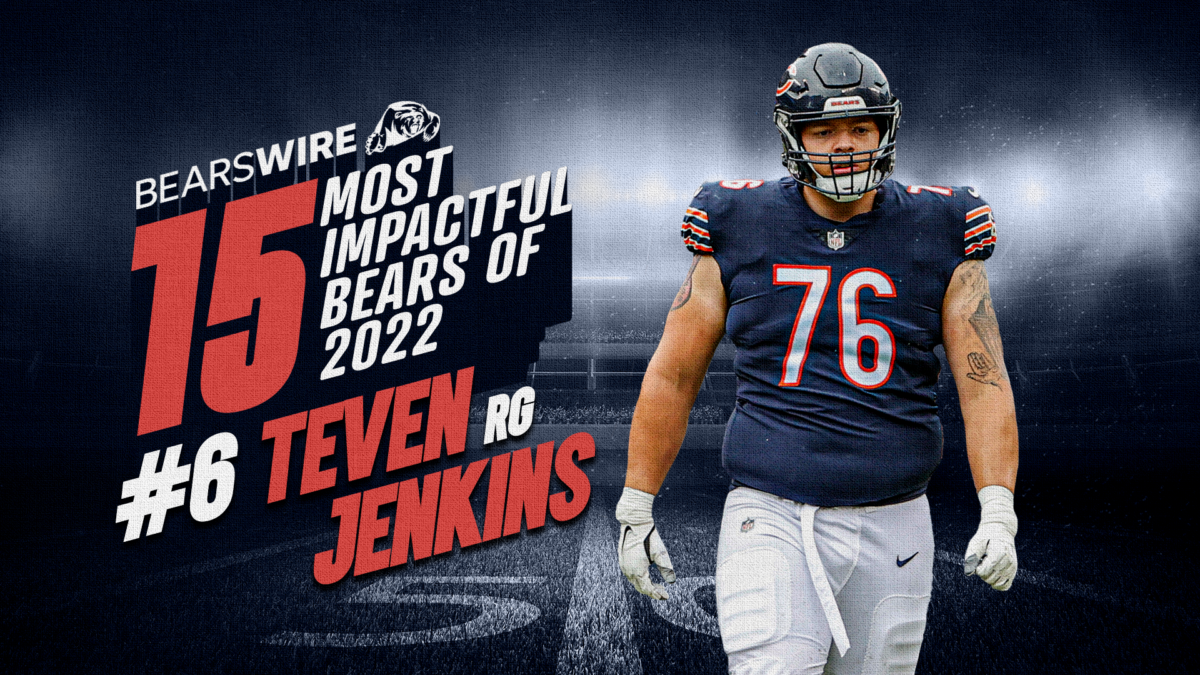15 Most Impactful Bears of 2022: No. 6 Teven Jenkins
