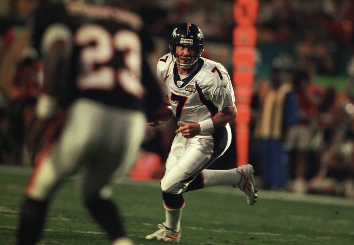 On this date in 1999, Broncos won Super Bowl XXXIII