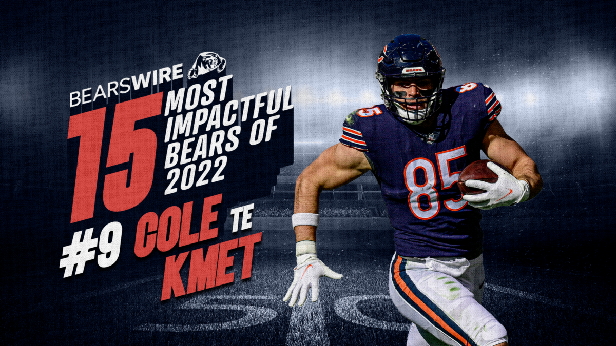 15 Most Impactful Bears of 2022: No. 9 Cole Kmet