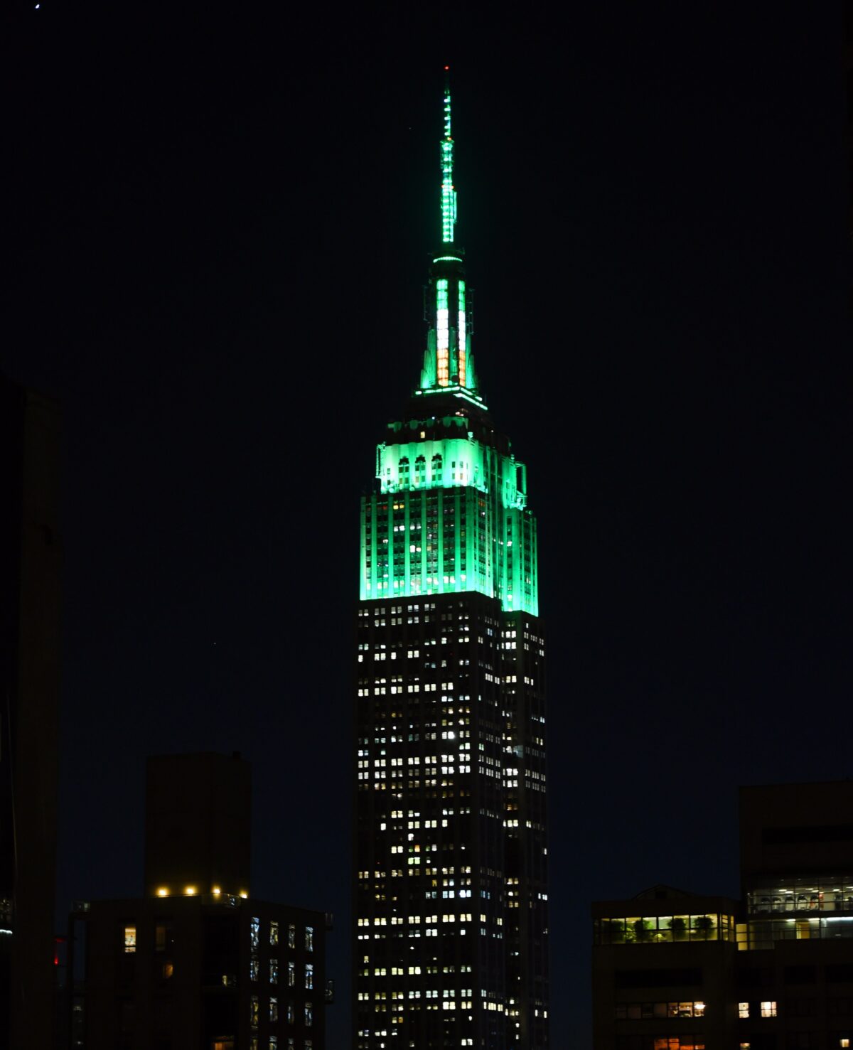 We interviewed the actual Empire State Building after its mind-boggling decision to celebrate the Eagles’ win