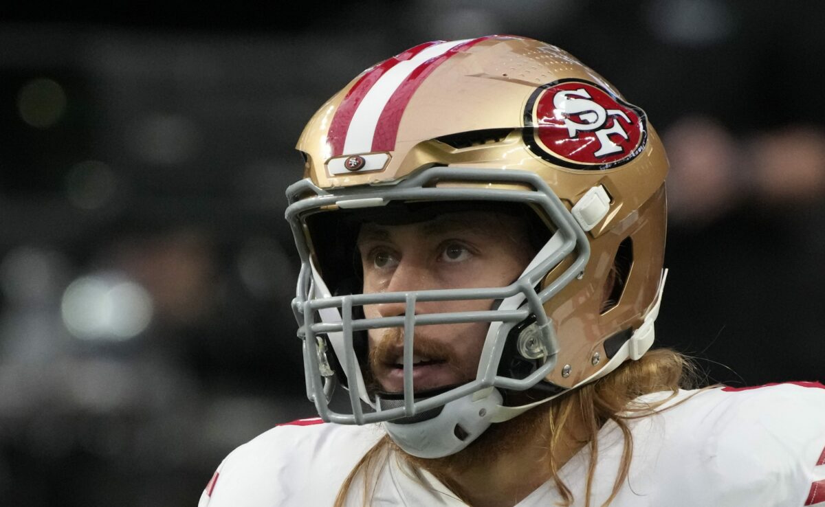 George Kittle shared bitter 5-word opinion on 49ers’ QB injury luck after crushing NFC title game loss