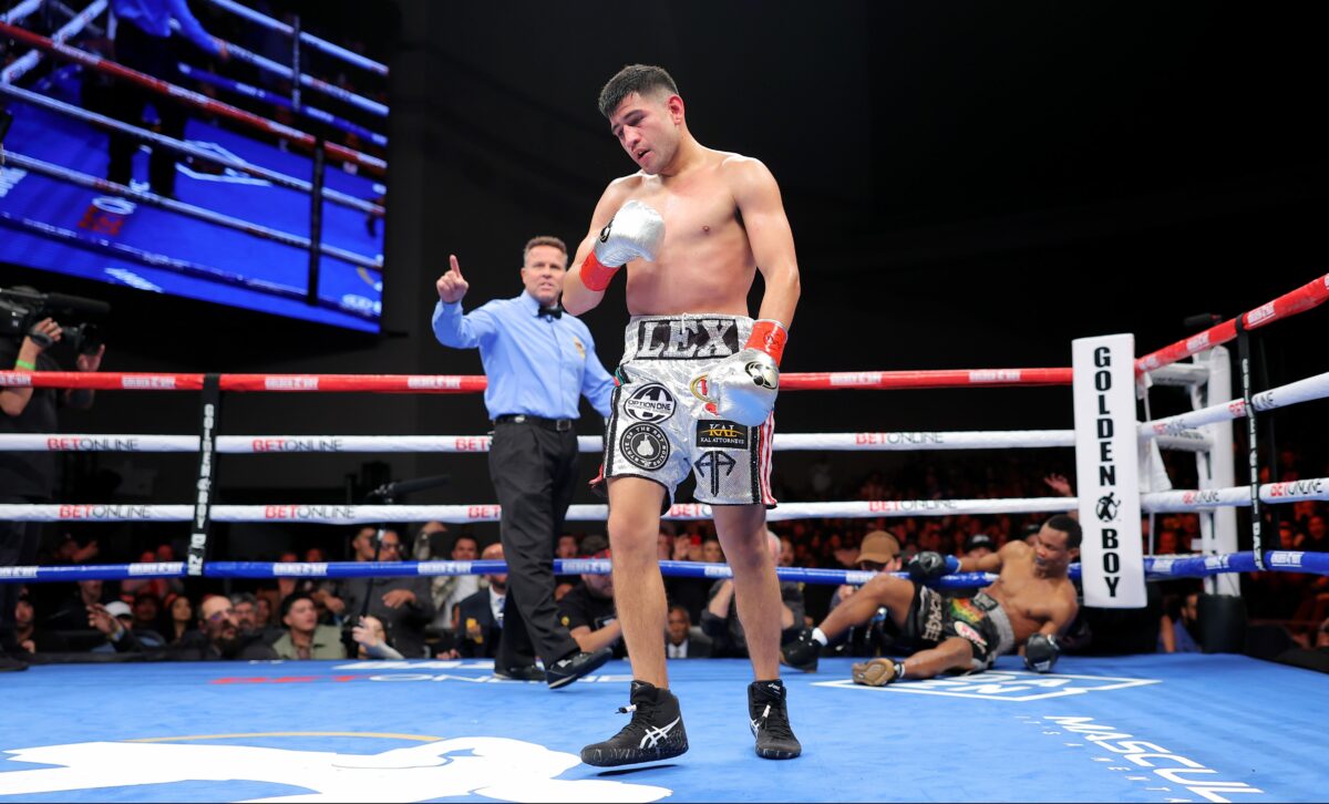 Alexis Rocha stops George Ashie with huge hook in Round 7