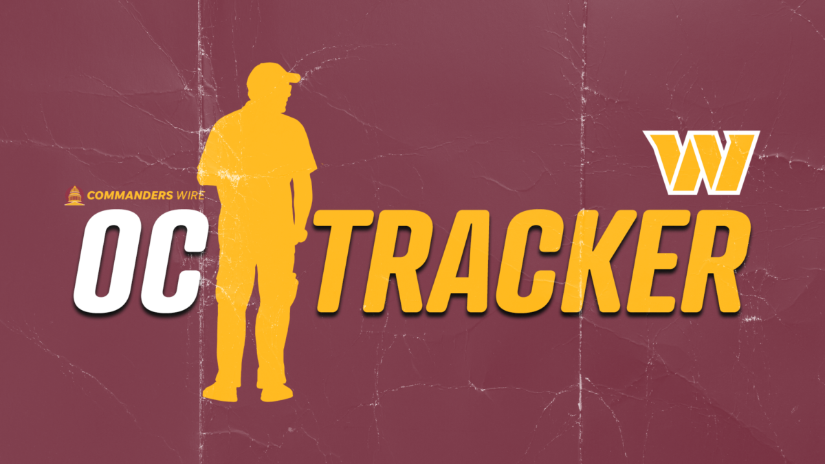 Commanders’ OC tracker: Check here for the latest news in the offensive coordinator search