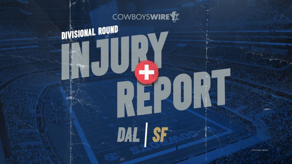 Injury Report: Cowboys, 49ers sit Hall of Famers to begin divisional round prep