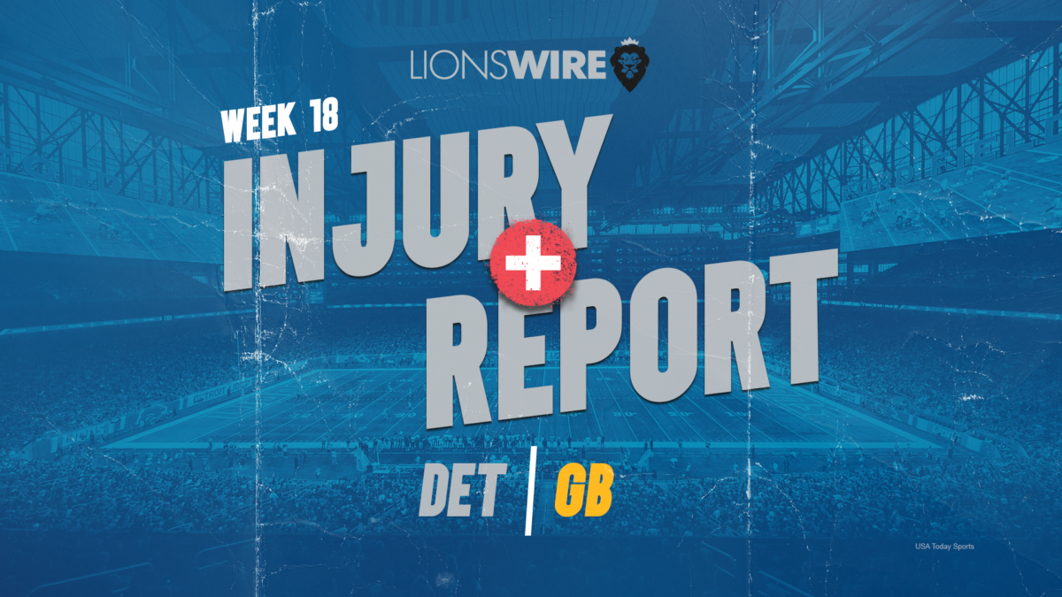 Lions injury report: 3 remain sidelined from practice, Cabinda returns