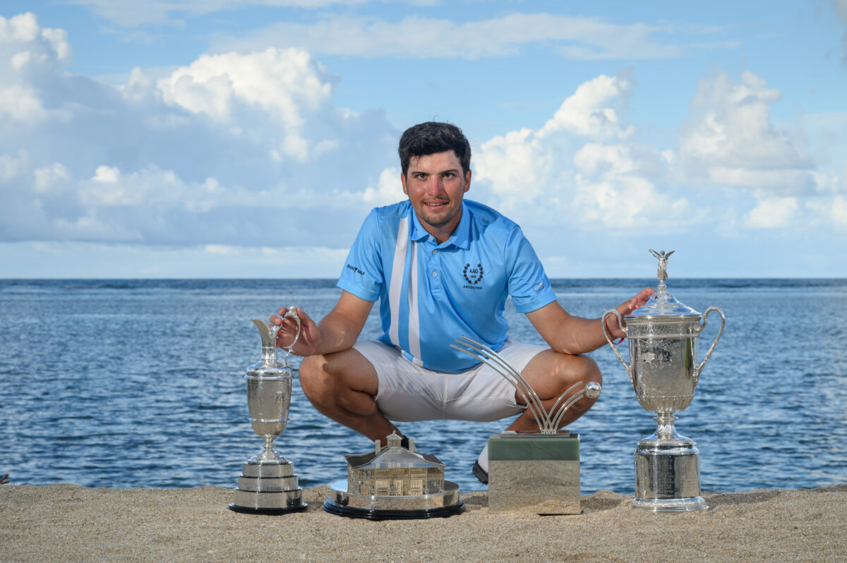 Mateo Fernandez de Oliveira punches ticket to Masters with historic win at 2023 Latin America Amateur Championship