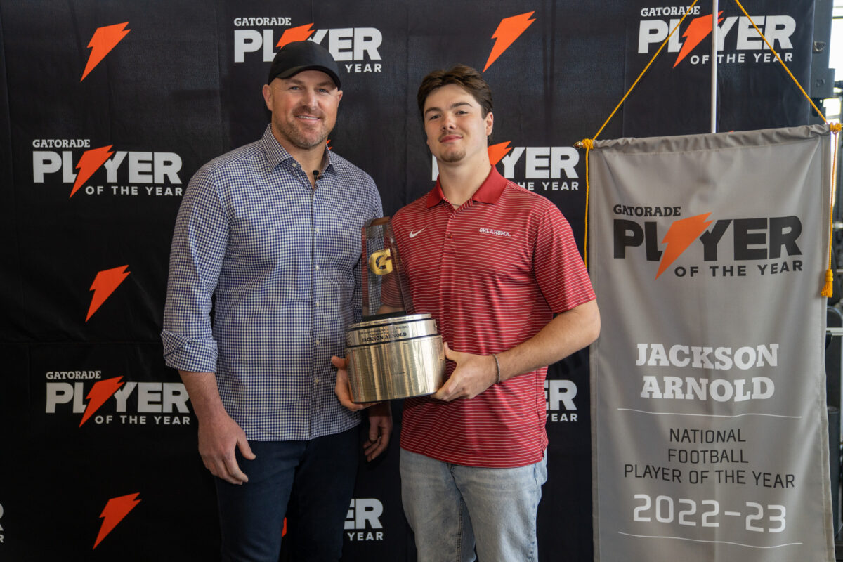 Jackson Arnold named Gatorade National Football Player of the Year