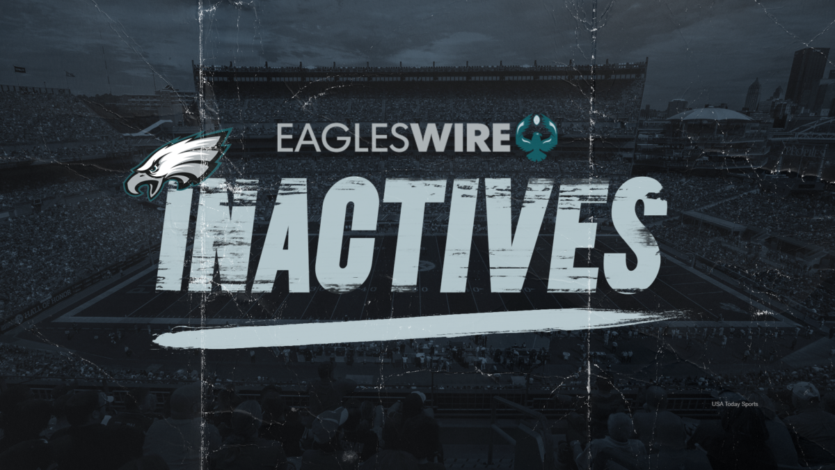 Eagles vs. Giants inactives for divisional round matchup