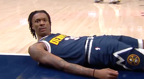 Bones Hyland’s hilarious reaction after making this wild layup might be the NBA meme of the season