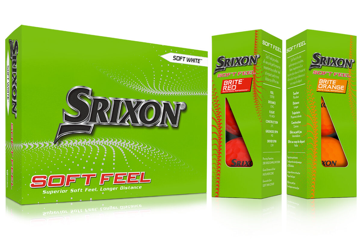 Srixon Soft Feel golf balls (2023)