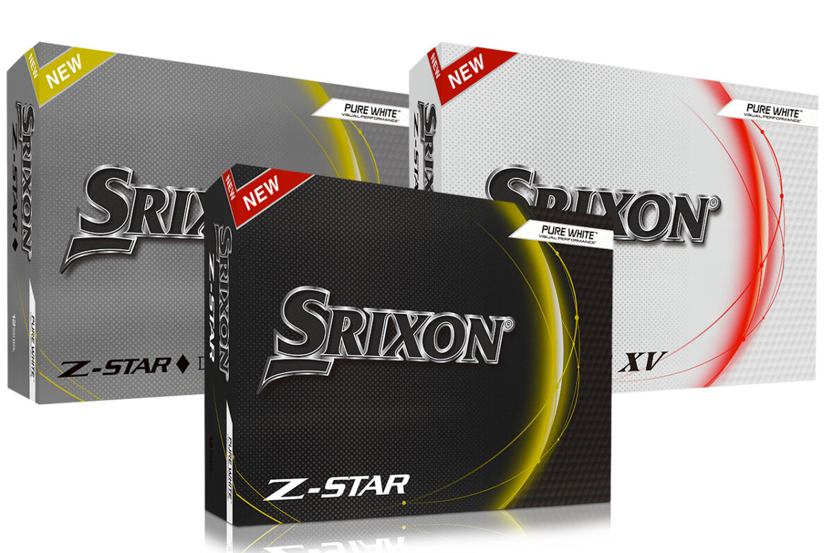 Srixon Z-Star, Z-Star XV, Z-Star Diamond golf balls