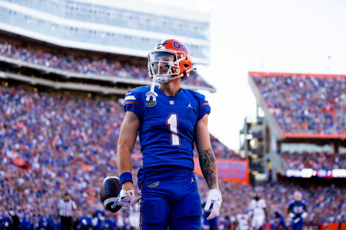 Florida WR Ricky Pearsall inks deal with Gator Collective