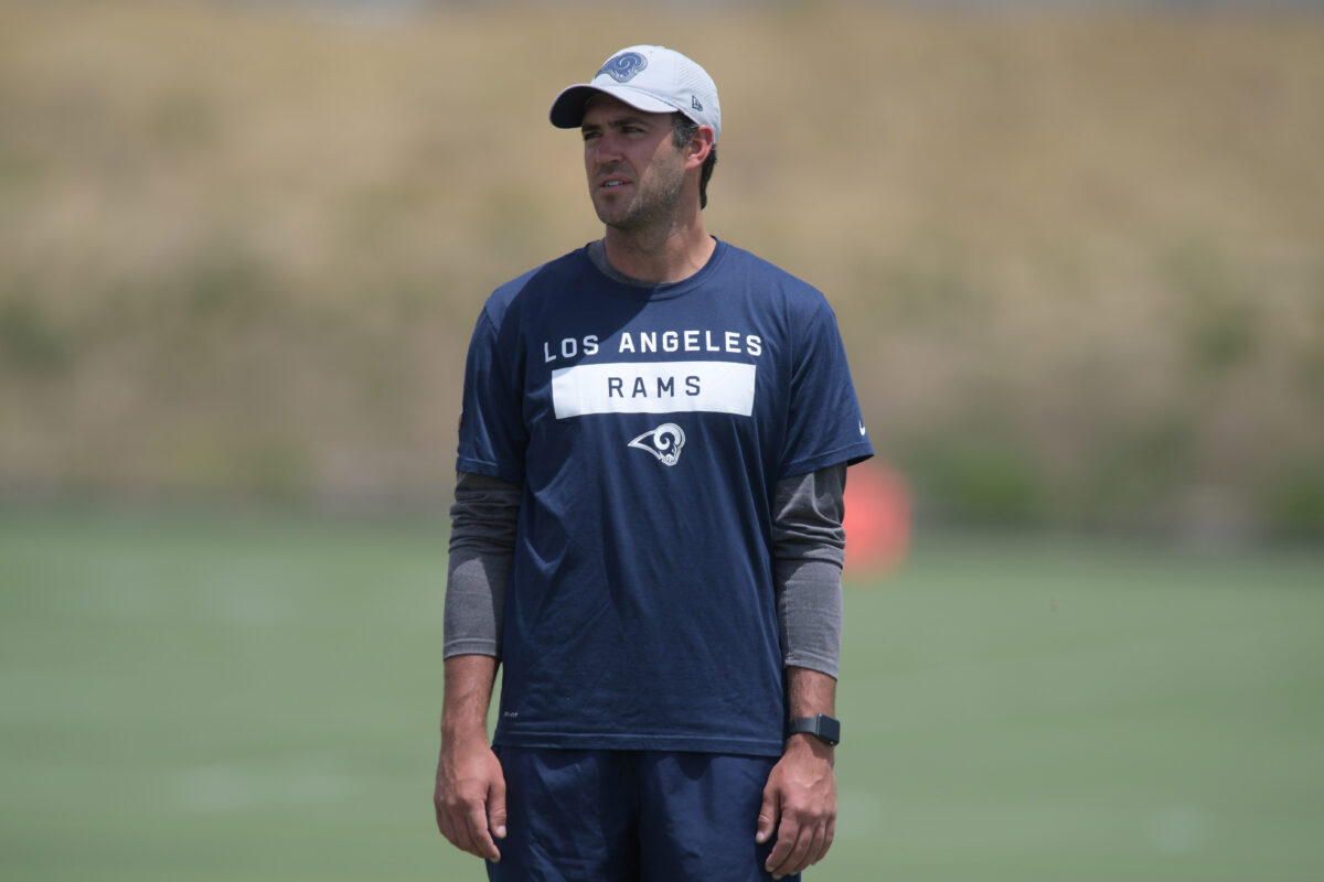 Report: Chargers request interview with Rams quarterbacks coach Zac Robinson