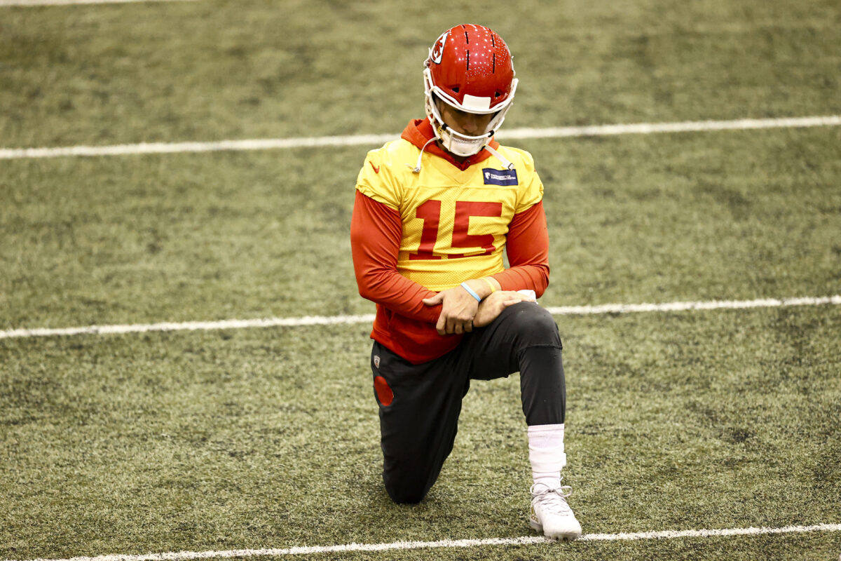 Chiefs QB Patrick Mahomes excited to test his ankle at practice on Wednesday