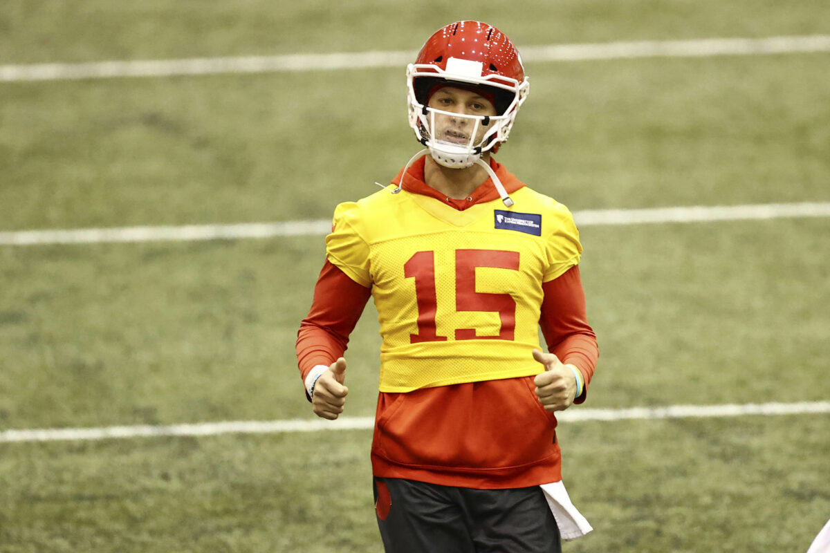 Chiefs QB Patrick Mahomes felt first practice went better than expected