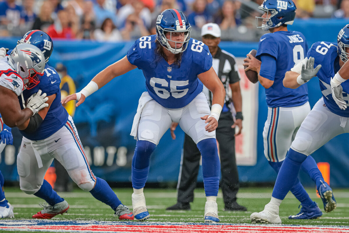Tedy Bruschi: Giants’ Nick Gates deserves Comeback Player of the Year