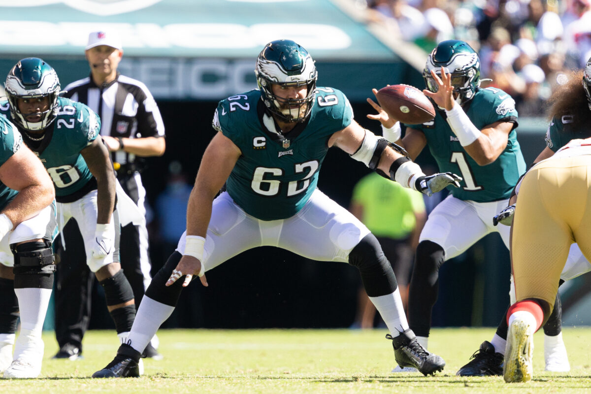 Eagles updated 53-man roster for NFC Championship Game vs. 49ers