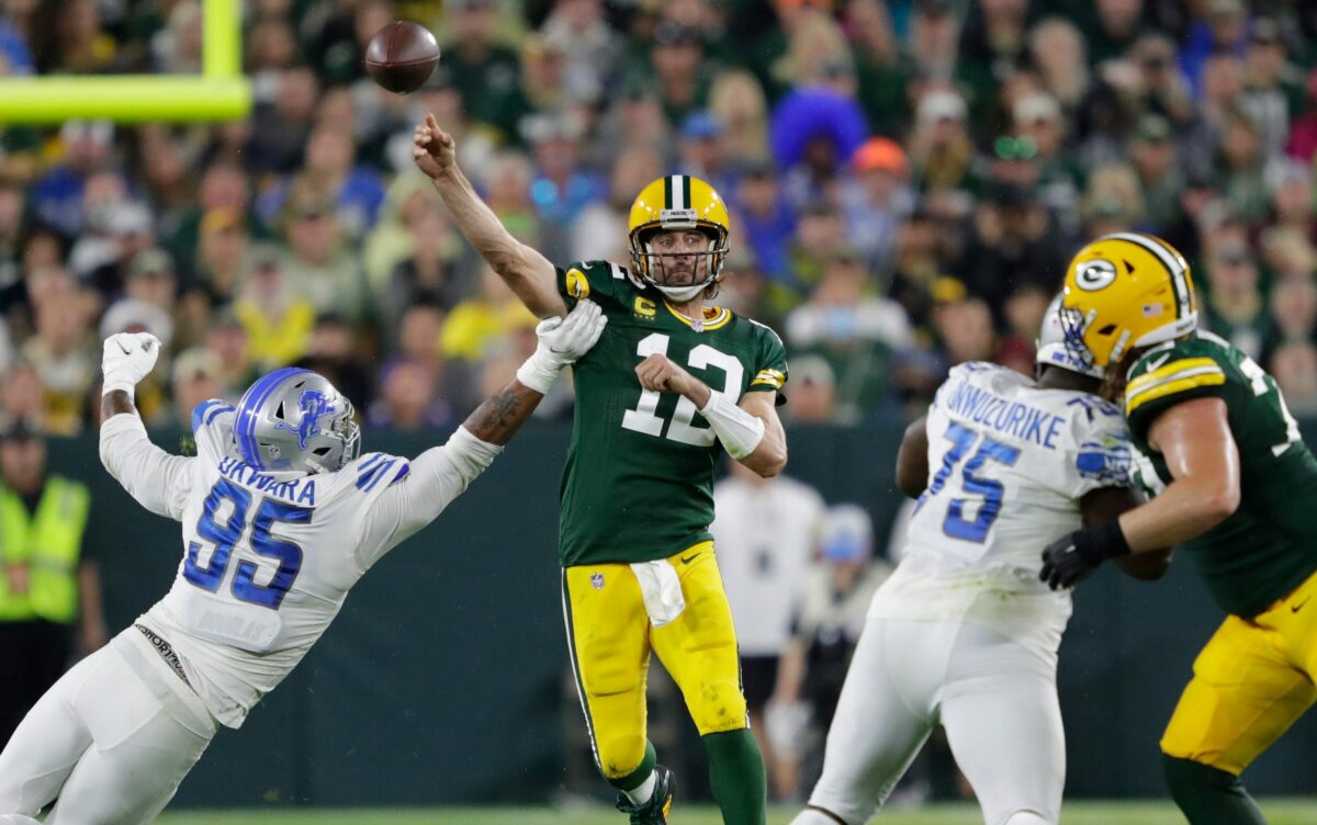 First look: Detroit Lions at Green Bay Packers odds and lines