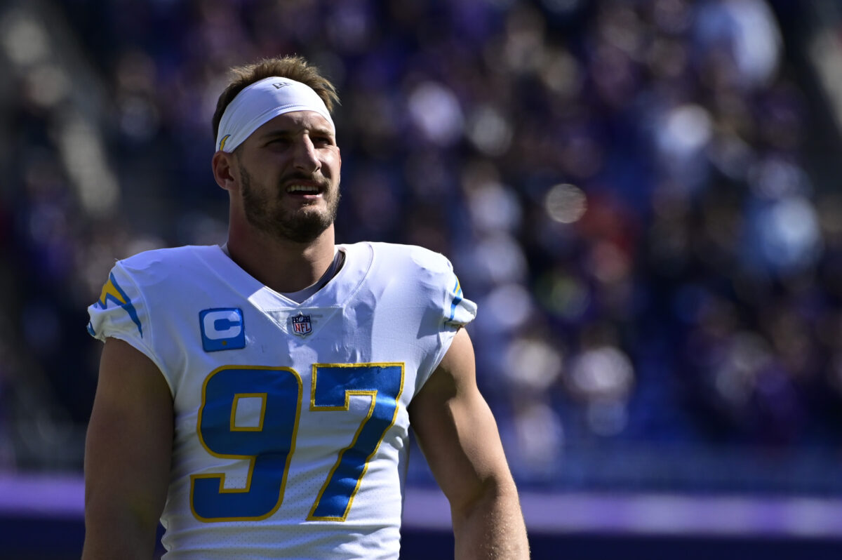 Chargers’ Brandon Staley says Joey Bosa “feels bad” for crucial penalty vs. Jaguars
