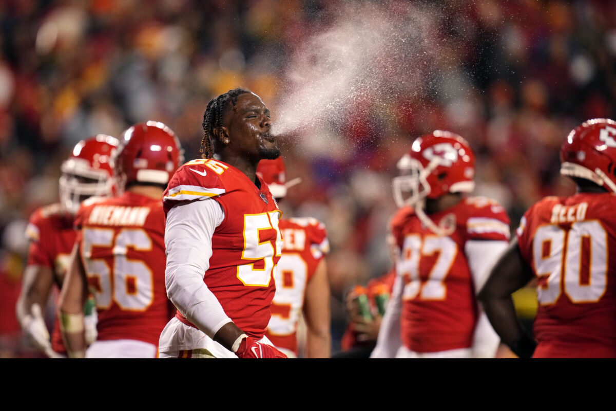 Andy Reid describes Frank Clark as a ‘relentless’ presence in Chiefs’ D-Line