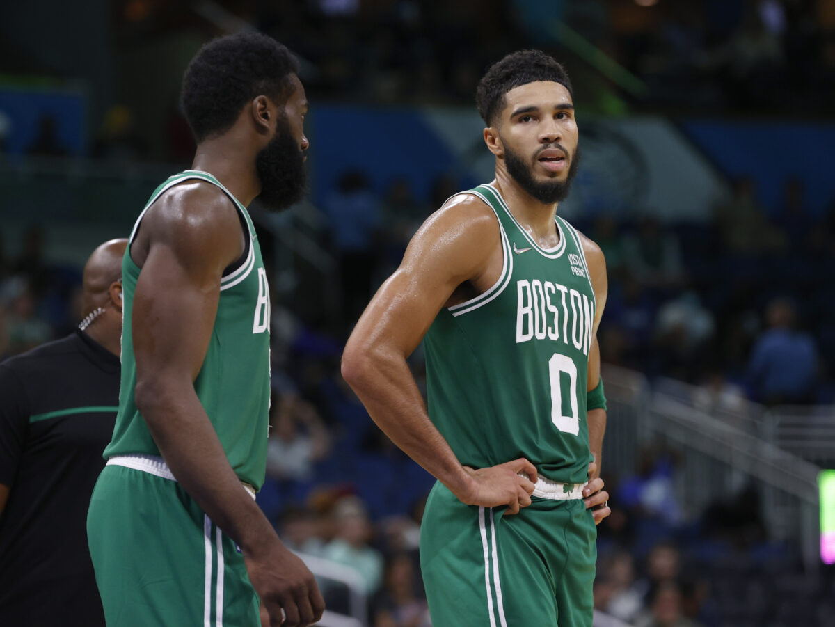 Boston alum Ryan Hollins on the rise of the Celtics’ Jayson Tatum and Jaylen Brown