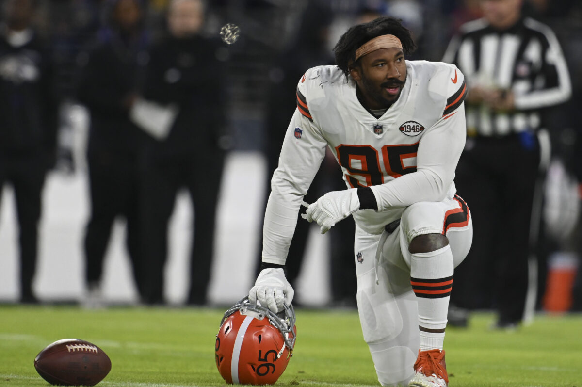 Myles Garrett, Joel Bitonio named First-Team All-Pros in players’ vote