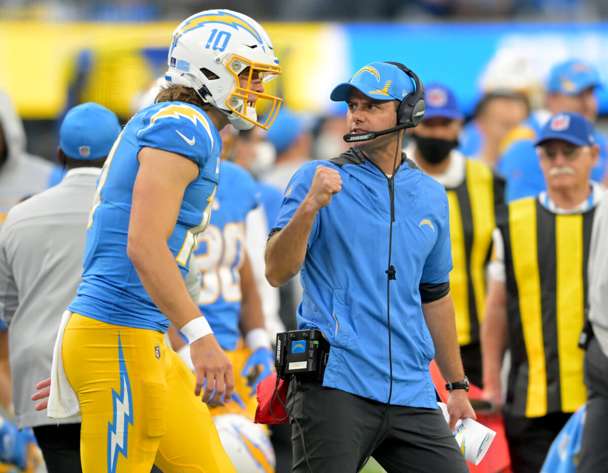 Chargers HC Brandon Staley on potential contract extension for Justin Herbert: ‘We all know how we feel about Justin’