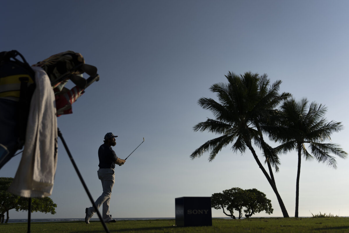 2023 Sony Open in Hawaii Thursday tee times, how to watch