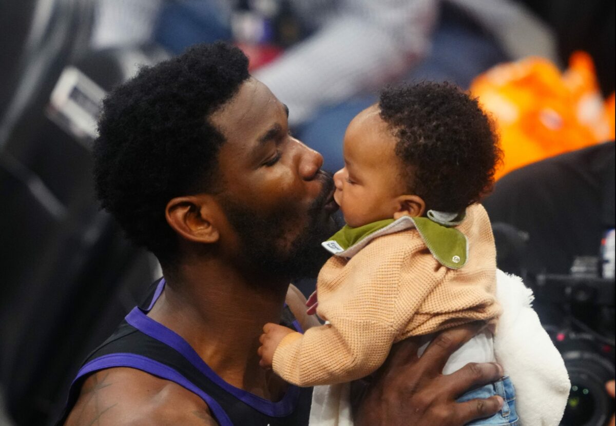 Deandre Ayton blamed his son for getting him sick: ‘Sorry to throw you under the bus, junior’
