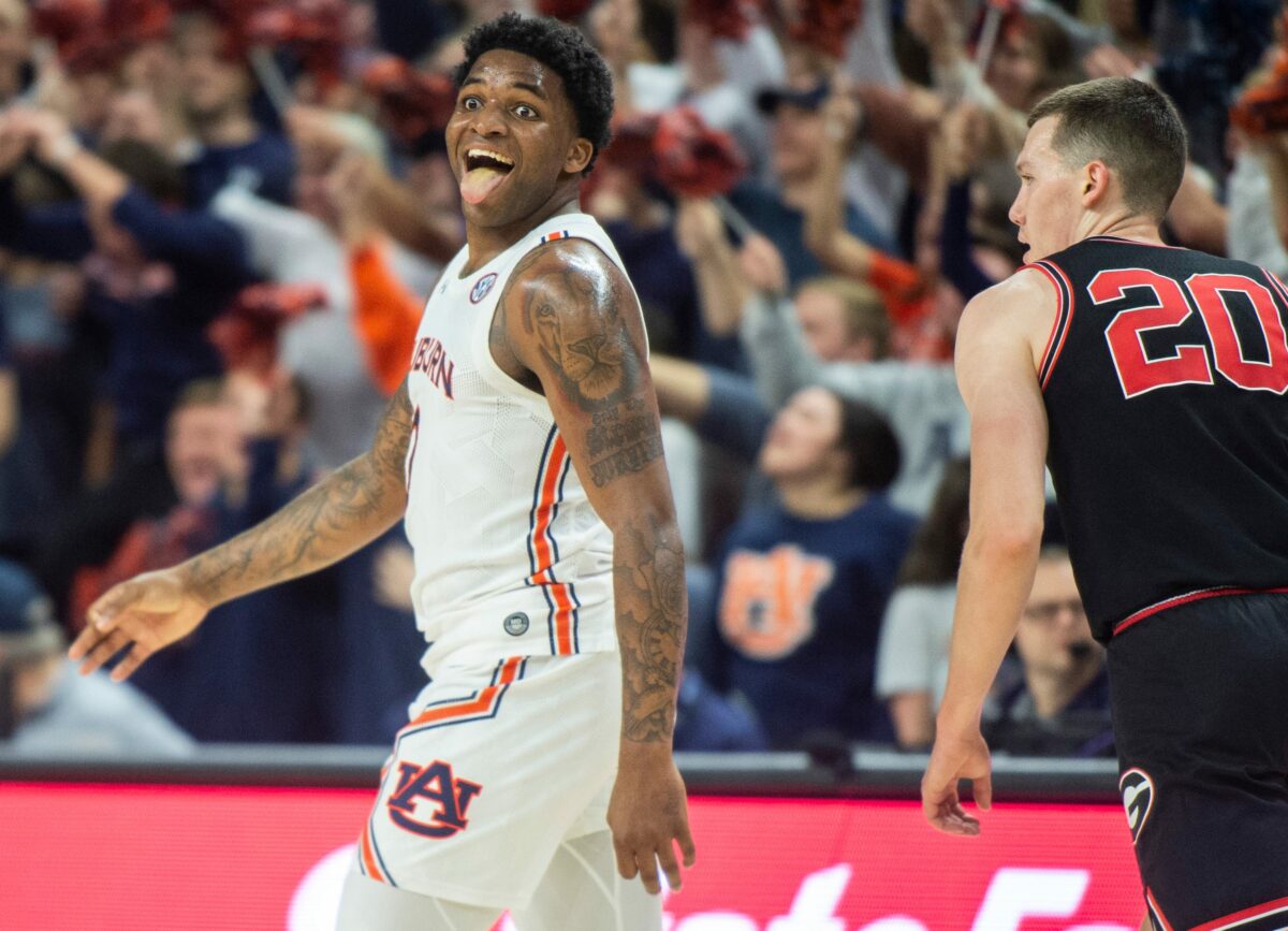 Auburn has 67% chance to beat Georgia on Wednesday