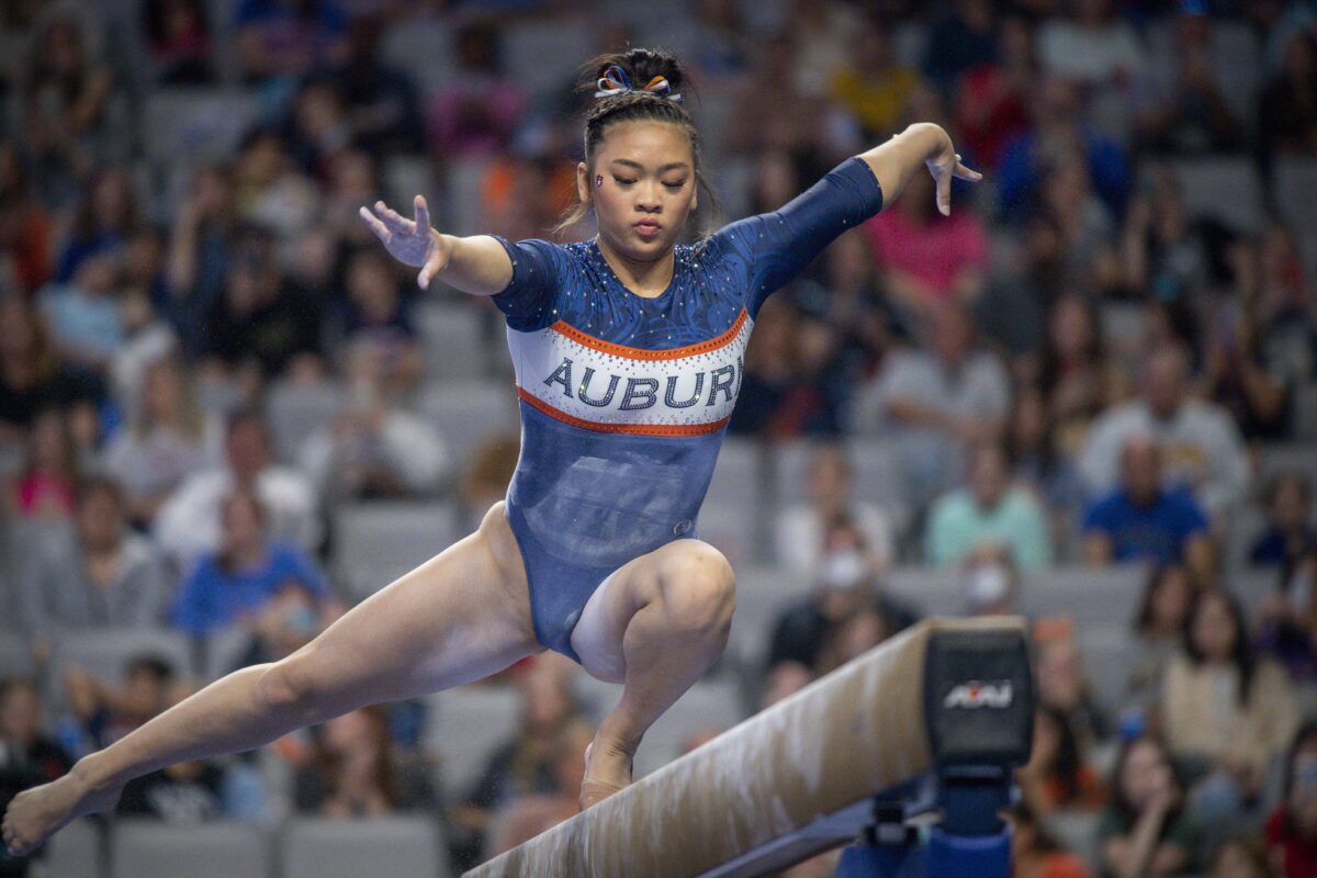 Lee dominates competition in Auburn Gymnastics’ season opener