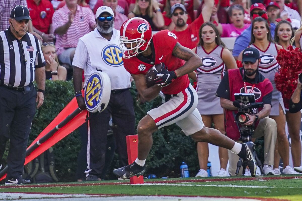 Georgia Bulldogs WR enters transfer portal