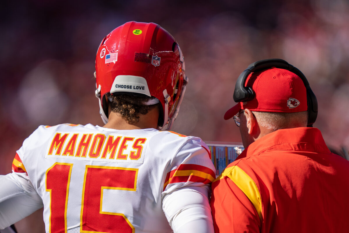 Chiefs HC Andy Reid provides update on Patrick Mahomes’ ankle injury