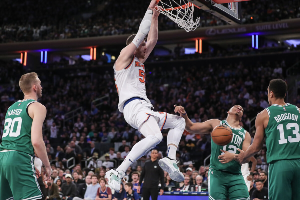 Would New York Knicks big man Isaiah Hartenstein make sense as a Boston Celtics trade target?