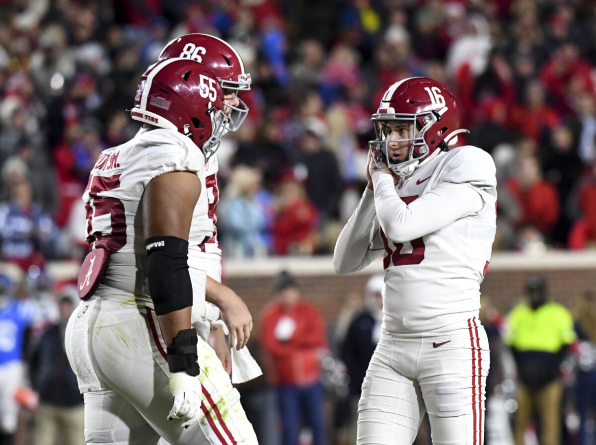 Alabama kicker Will Reichard announces that he is returning for fifth season