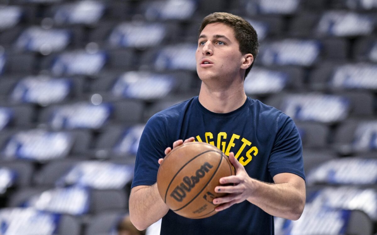 Nuggets’ Collin Gillespie is shooting once again after leg fracture