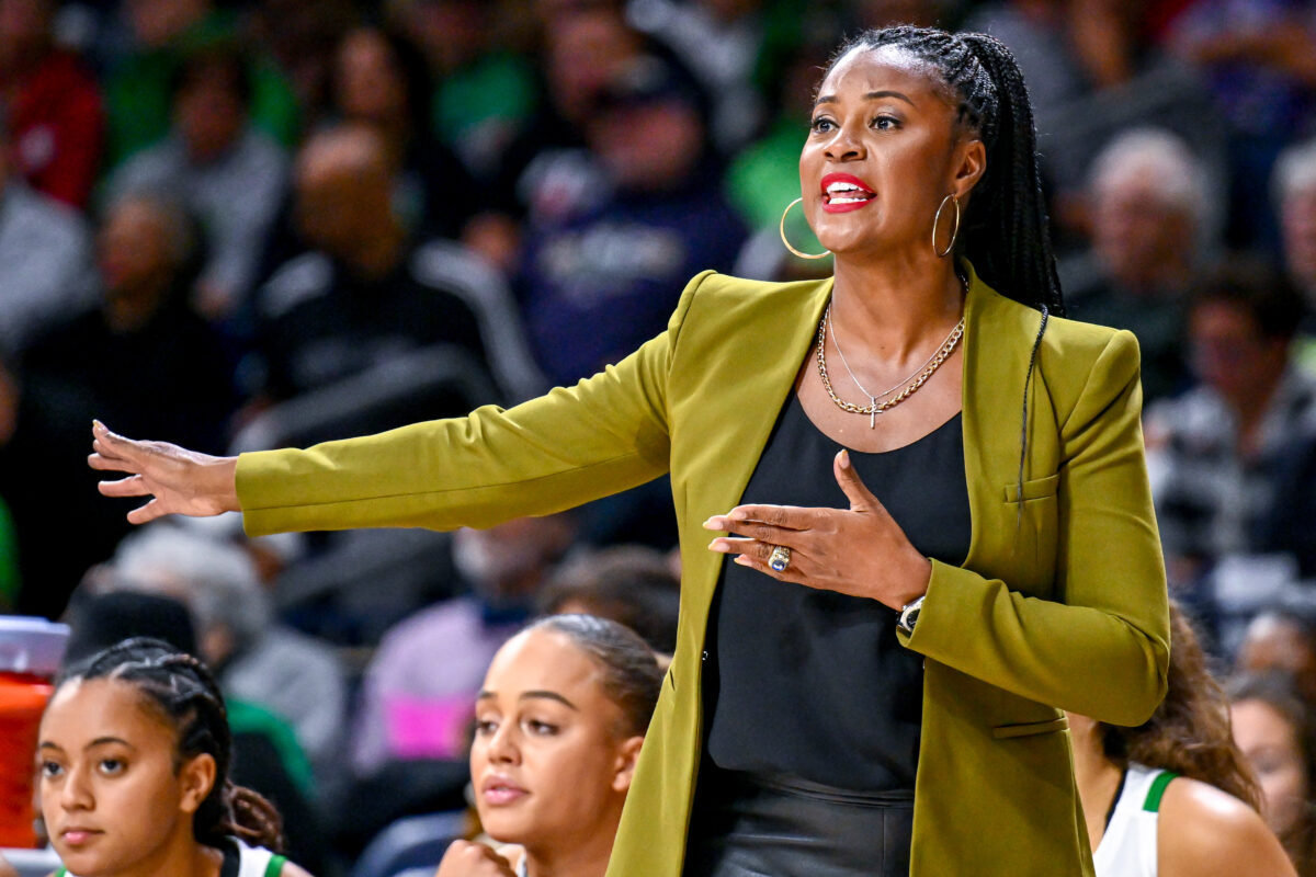 Notre Dame’s Niele Ivey highlighted in coaches fashion story