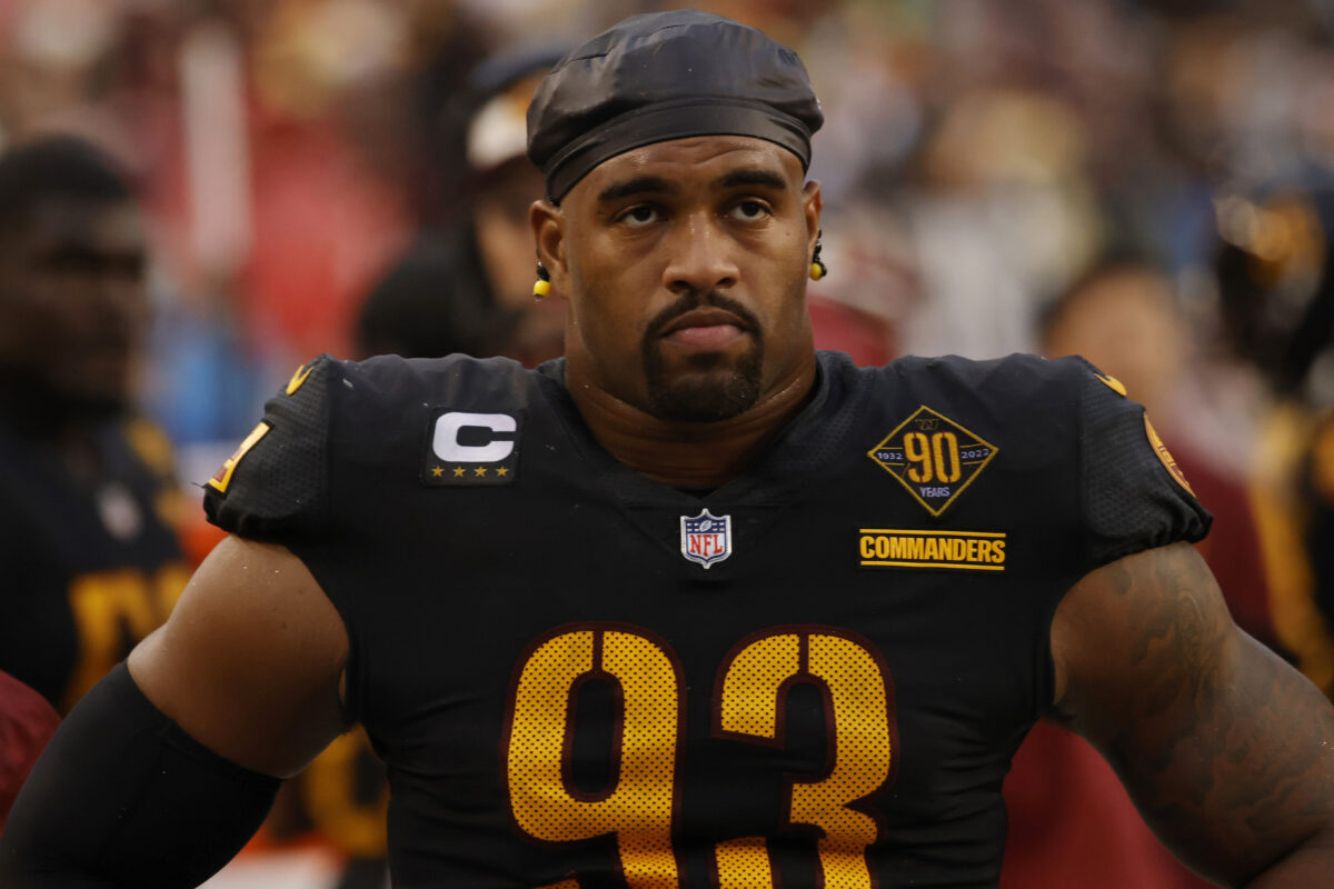 Commanders DT Jonathan Allen ‘hyperextended’ knee in loss to Browns