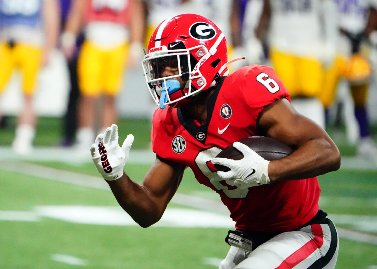 Georgia RB accepts Senior Bowl invitation