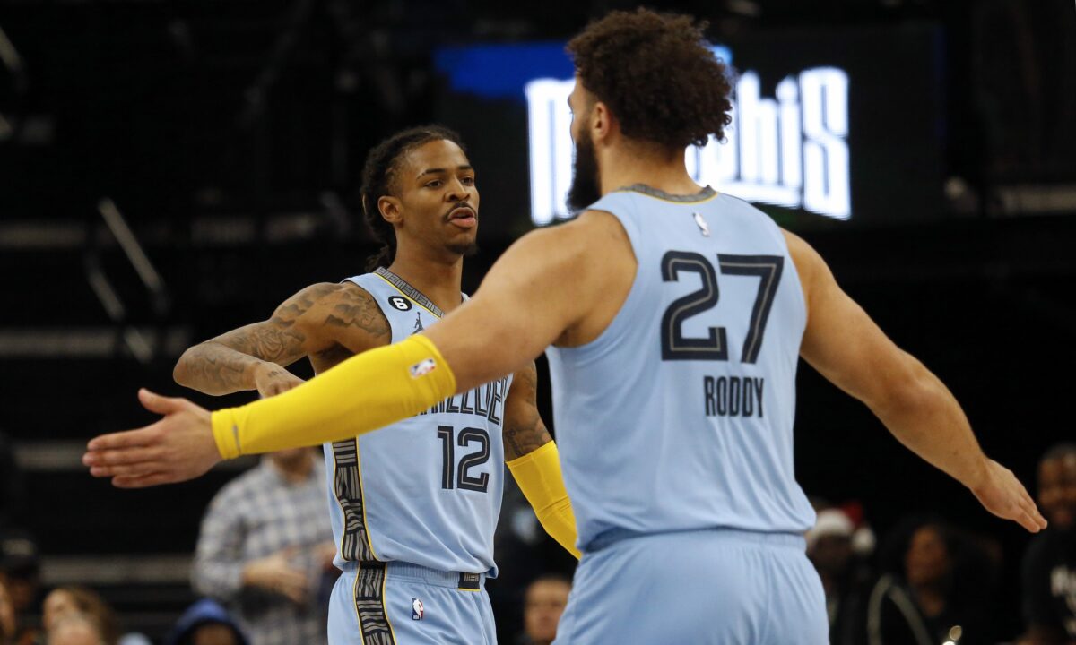 Ja Morant serving as a perfect leader for David Roddy, Grizzlies
