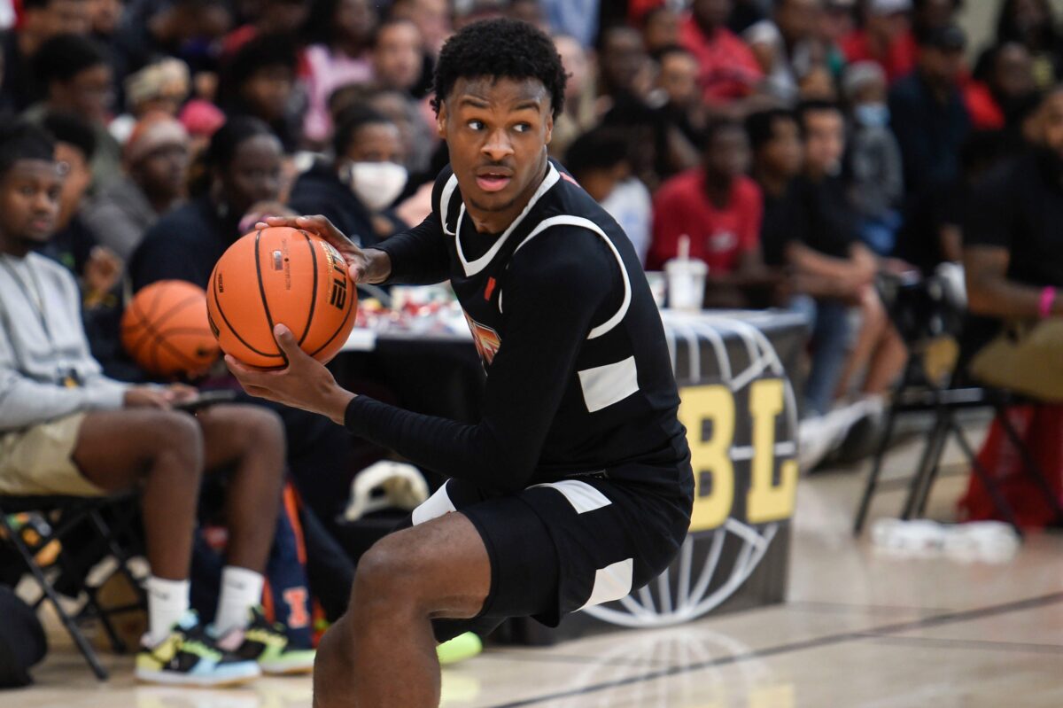 Bronny James has USC in top three with Ohio State and Oregon