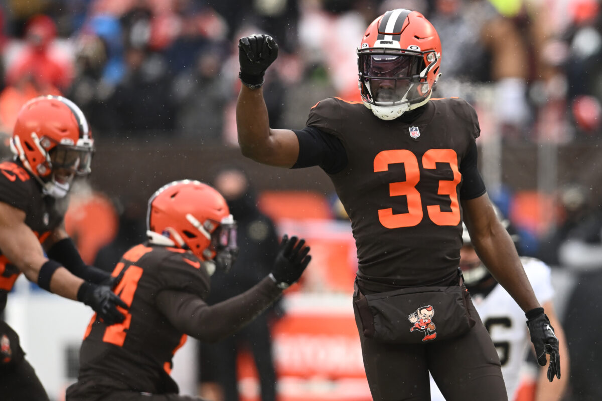 Will the Browns re-sign Ronnie Harrison the second year in a row?